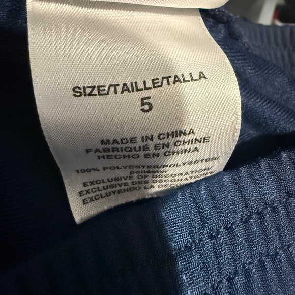 Adidas Navy Blue Joggers - Picture 7 of 9